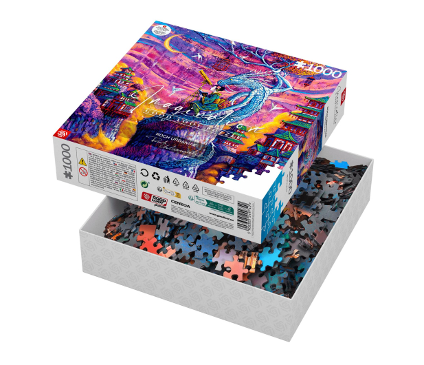 Good Loot Imagination Puzzle: Roch Urbaniak Sakura i Ryu / Sakura & Ry - 1315251 - zdjęcie 4